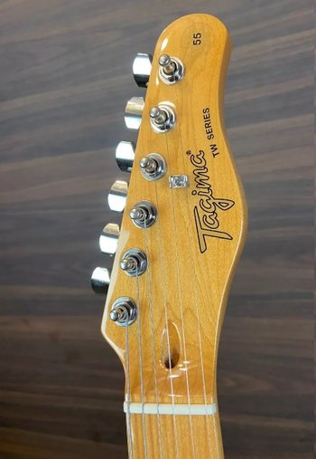 Guitarra Elétrica Tagima Tw55 Butterscotch Single Cut Com Nf