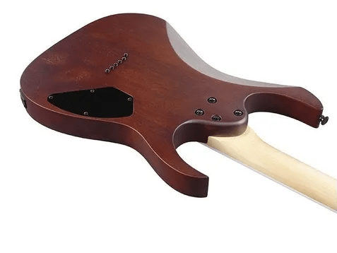 Guitarra Super Strato Ibanez Grg 121 Dxl Canhota Walnut Flat