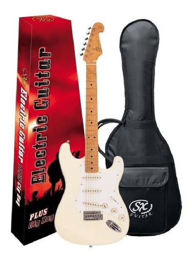 Guitarra Sx Sst57 Vintage Branca Com Nota Fiscal