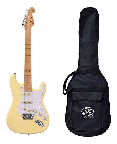 Guitarra Sx Sst57 Vintage Branca Com Nota Fiscal