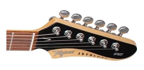 Guitarra Tagima Brasil Semi Acústica Jet Blues Cosmos Honey