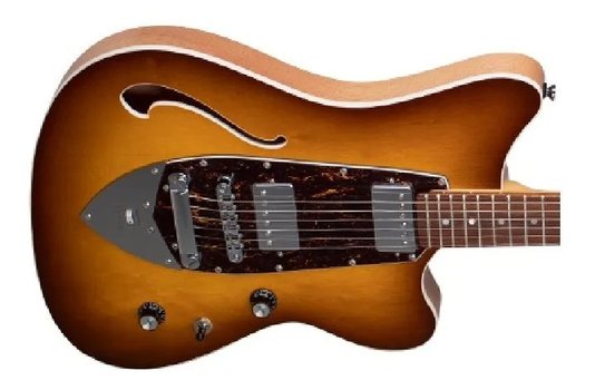 Guitarra Tagima Brasil Semi Acústica Jet Blues Cosmos Honey