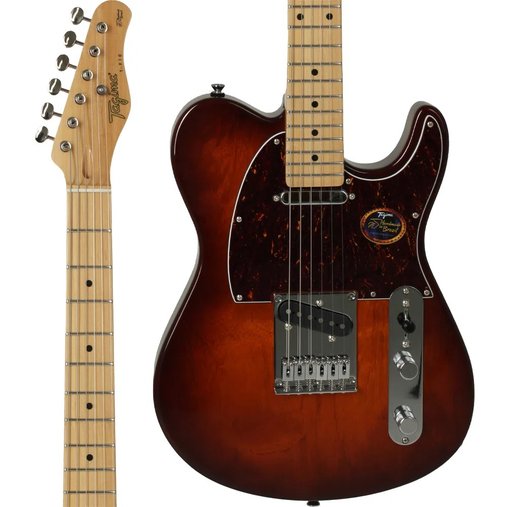 Guitarra Tagima Brasil T 910 Honey Burst Escala Clara