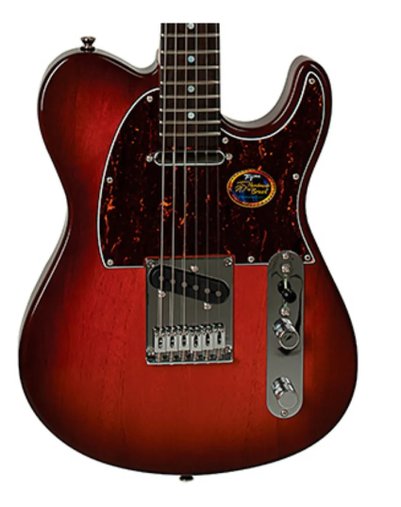 Guitarra Tagima Brasil T 910 Honey Burst Escala Escura