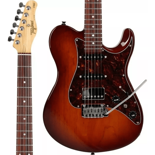 Guitarra Tagima Brasil T 930 Honey Burst Escala Escura C/ Nf