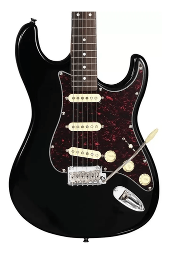Guitarra Tagima Classic T635 Preto Escala Escura Tortoise