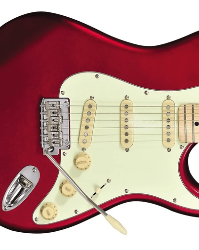 Guitarra Tagima Classt635 Fiesta Red Escala Clara Mint Green