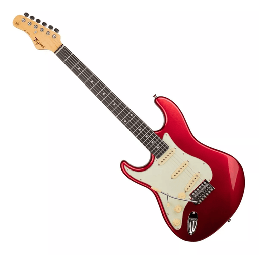 Guitarra Tagima Tg 500 Lh Candy Apple Canhoto Com Nf