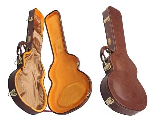 Guitarra Tagima Tlp Les Paul Flamed Transparent Amber C/case