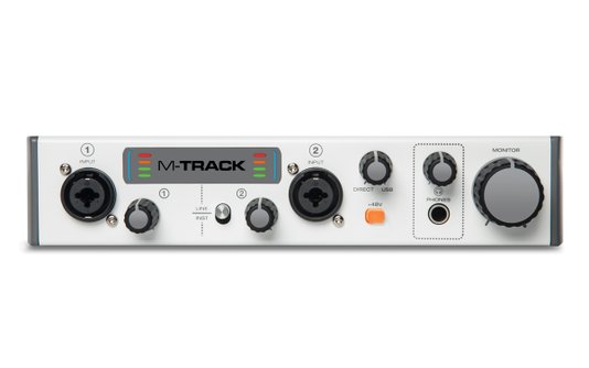 Interface De Áudio Usb M-audio M-track II