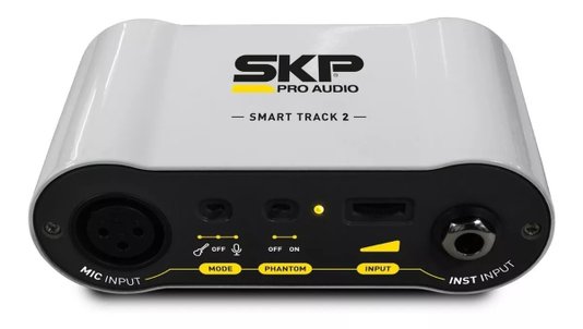 Interface Placa Áudio Móvel Skp Smart Track 2  Ios E Android