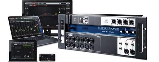 Mesa De Som Digital Ui 16 Soundcraft Ui16 16 Canais C/ Nf