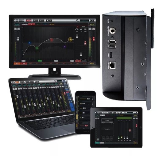 Mesa De Som Digital Ui 16 Soundcraft Ui16 16 Canais C/ Nf
