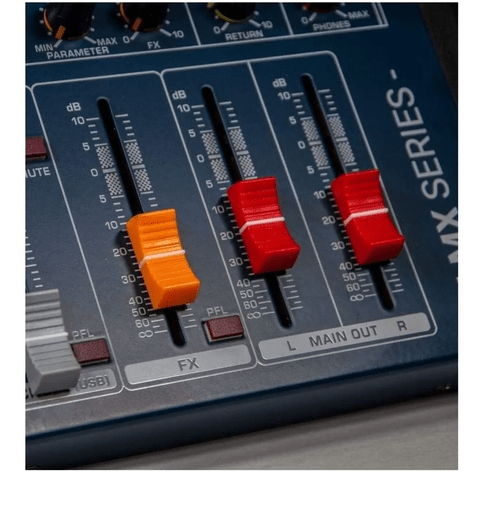 Mesa De Som Lexsen Lmx8 8 Canais Usb Com Nota Fiscal