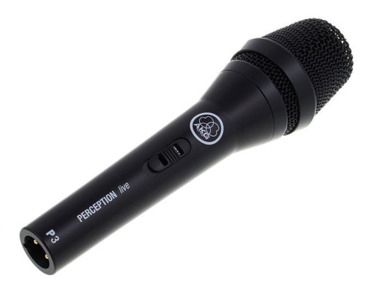 Microfone Akg P3s  Perception Vocal Live Dinâmico Cardioide