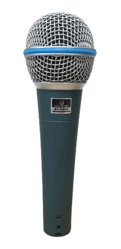 Microfone De Mão Dinâmico Waldman Bt5800 Super Cardióide