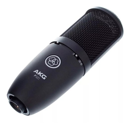 Microfone Estúdio Akg P120 Condensador Cardioide