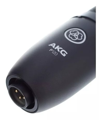 Microfone Estúdio Akg P120 Condensador Cardioide