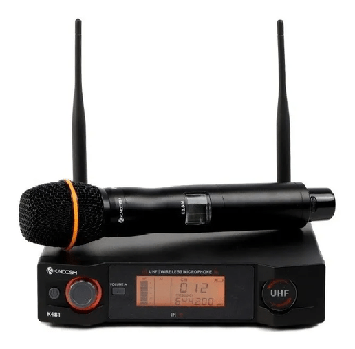 Microfone Kadosh Sem Fio K481m Dinâmico Cardióide C/ Nf