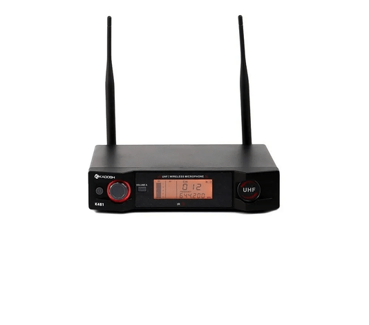 Microfone Kadosh Sem Fio K481m Dinâmico Cardióide C/ Nf