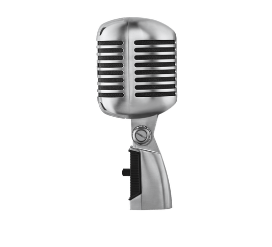 Microfone Mao C/ Fio Shure 55 SH-II Series II Vintage