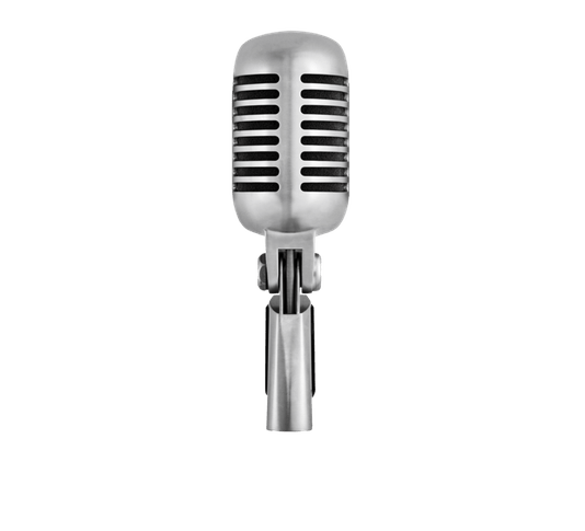 Microfone Mao C/ Fio Shure 55 SH-II Series II Vintage