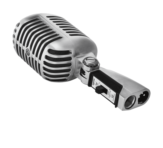 Microfone Mao C/ Fio Shure 55 SH-II Series II Vintage