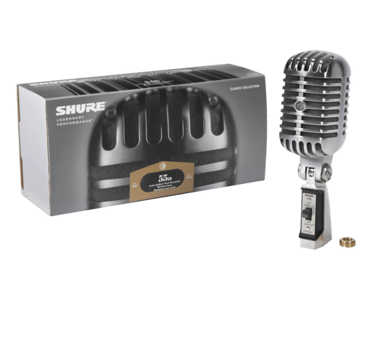 Microfone Mao C/ Fio Shure 55 SH-II Series II Vintage