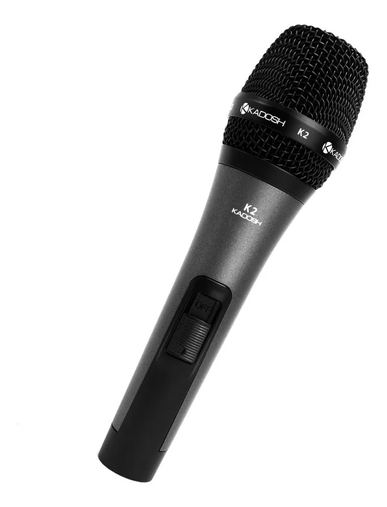 Microfone Mão Kadosh K2 Dinâmico Cardioide Com Nf