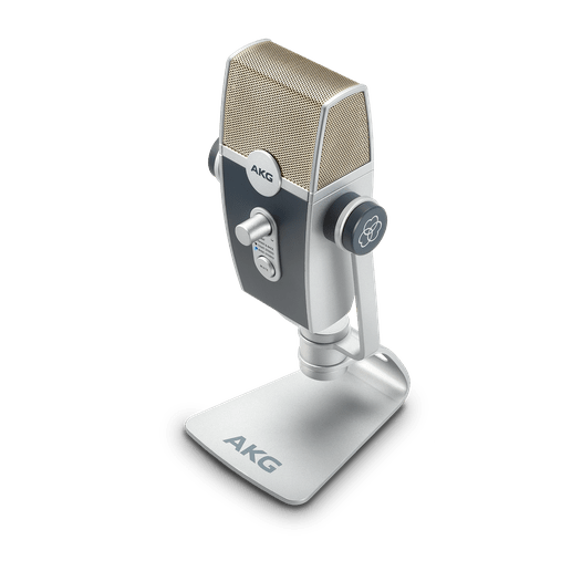 Microfone Mesa Cond Akg C44 Lyra Usb Ultra-hd Multimode