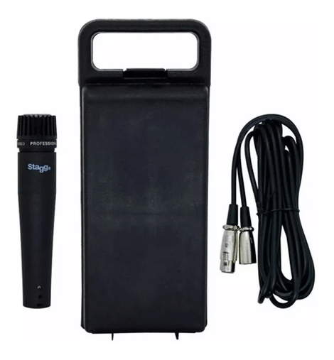 Microfone Profissional Para Instrumentos Stagg Sdm 70 E Case