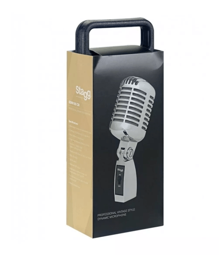 Microfone Profissional Vintage Stagg Sdmp 100 Cr Com Nf