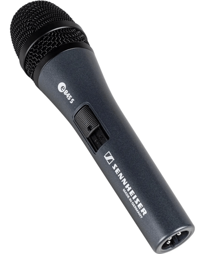 Microfone Sennheiser E 845 S Dinamico Supercardioide Com Nf