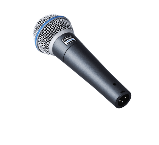 Microfone Shure Beta Series Beta 58a Dinâmico Supercardióide Preto
