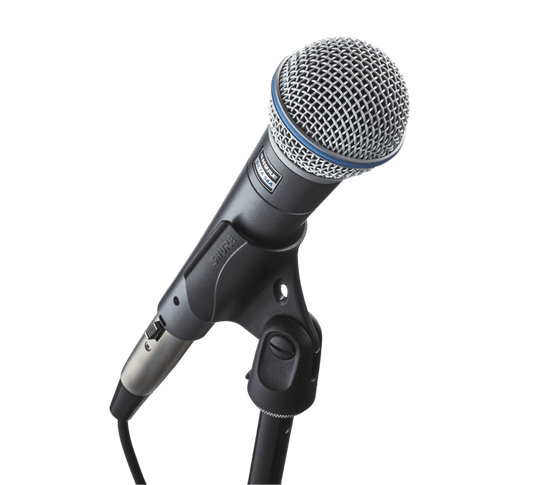 Microfone Shure Beta Series Beta 58a Dinâmico Supercardióide Preto