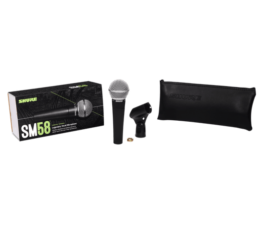 Microfone Vocal Profissional Shure Sm58 Com Nota Fiscal
