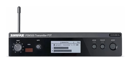 Monitor Ponto Shure Psm300 P3tarr112gr K12 C/ Fone Se112