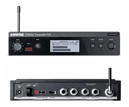 Monitor Ponto Shure Psm300 P3tarr112gr K12 C/ Fone Se112