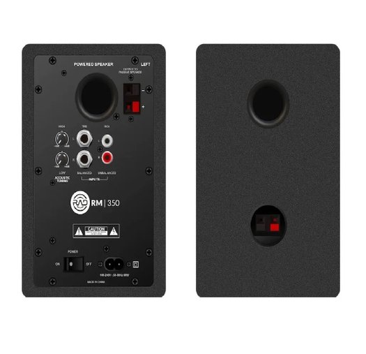 Monitor Referência Estúdio Rad Rm 350 3,5 Pol. 50wrms Par