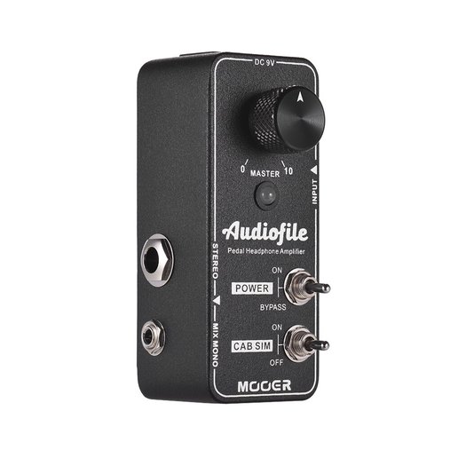Pedal Amplificador De Fone Mini Mooer Com Emulação Mha1