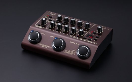 Pedal Boss Pré Amplificador De Violão Ad 10 Acoustic Preamp