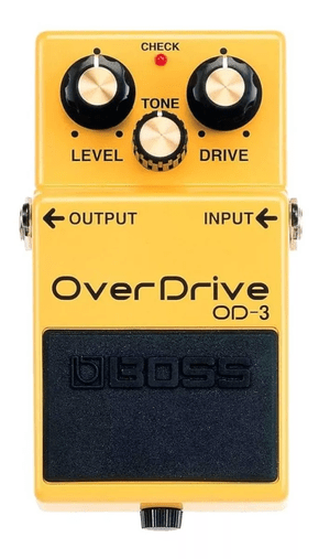 Pedal De Efeito Boss De Guitarra Od 3 Over Drive Com Nf