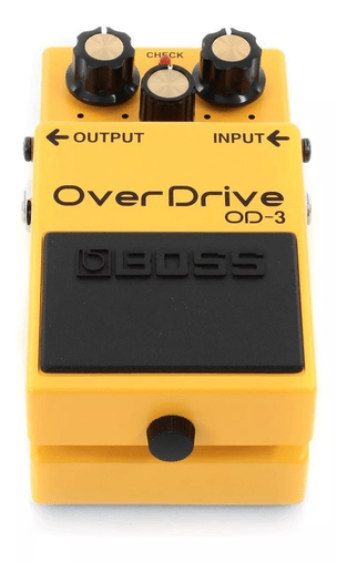 Pedal De Efeito Boss De Guitarra Od 3 Over Drive Com Nf