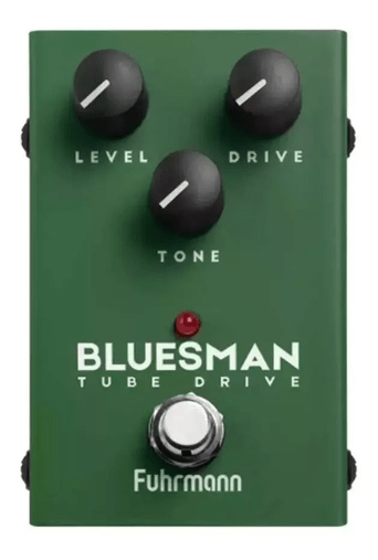 Pedal De Guitarra Fuhrmann Bluesman Tube Drive Td20 C/ Nf