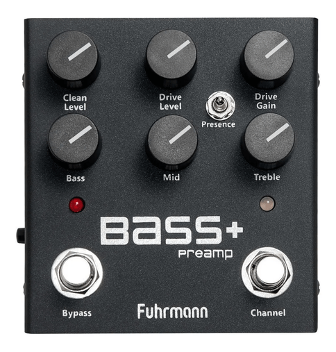 Pedal Para Contrabaixo Preamp Fuhrmann Bass+ Ba01 Com Nf