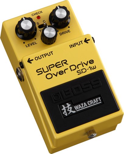 Pedal Para Guitarra Boss SD 1W Super Overdrive Waza Craft