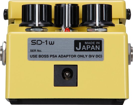 Pedal Para Guitarra Boss SD 1W Super Overdrive Waza Craft