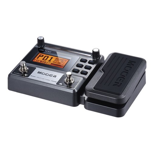 Pedaleira Multi Efeitos  Para Guitarra Mooer Ge 100 C/ Fonte