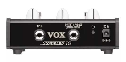 Pedaleira Para Guitarra Vox Stomplab Ig Com Fonte 9v Hayonik