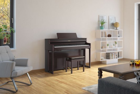 Piano Digital Roland Hp702 Ch 88 Com Banco